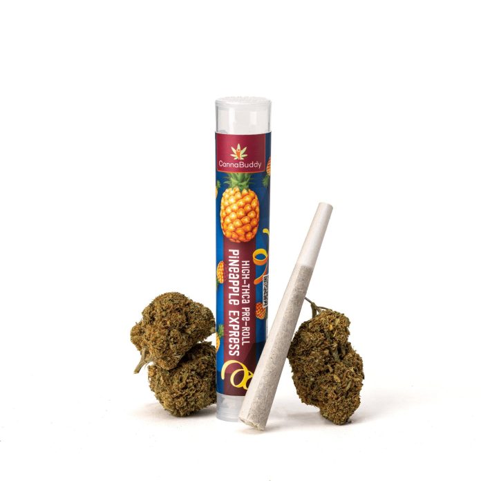 thca preroll with diamonds