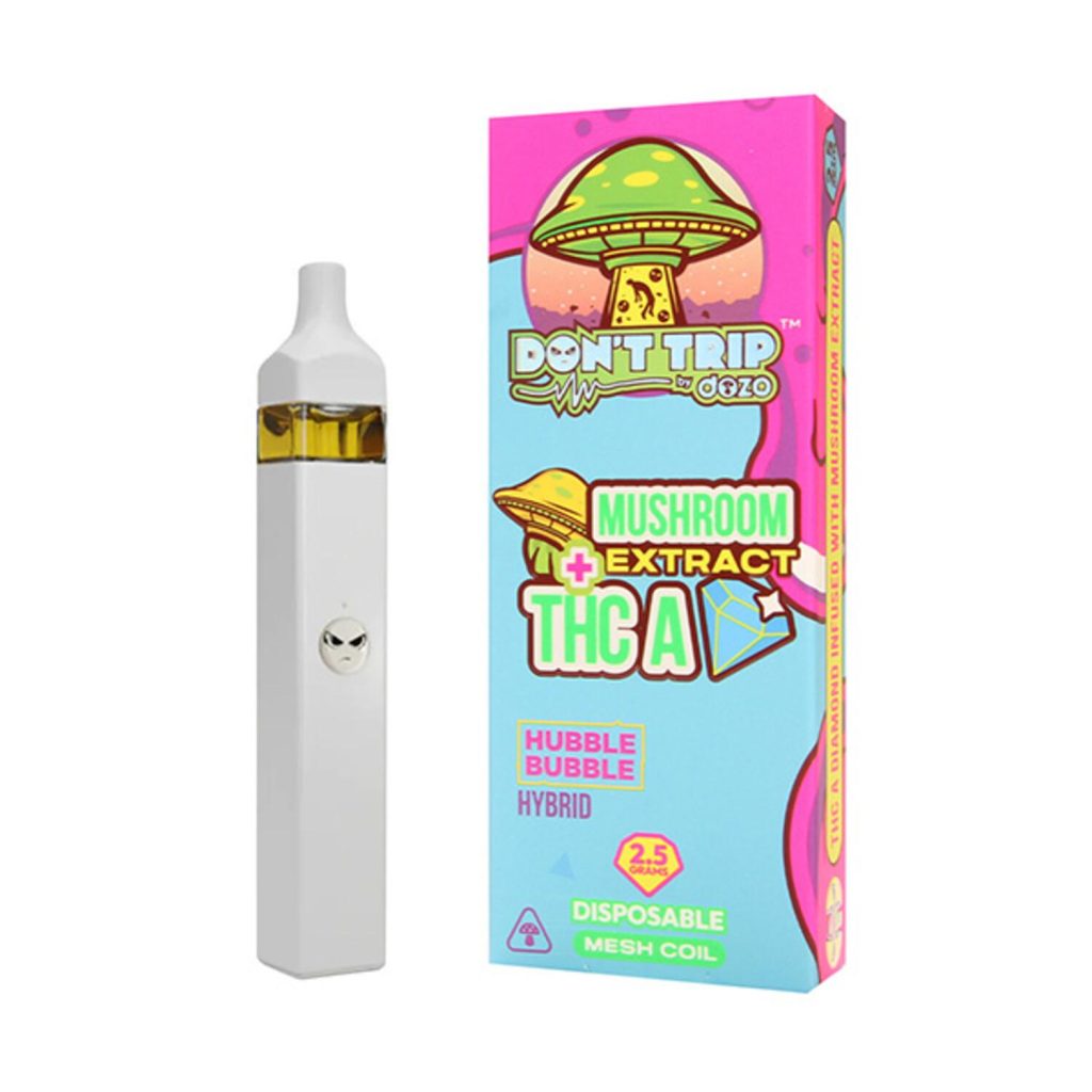 thca mushroom vape review