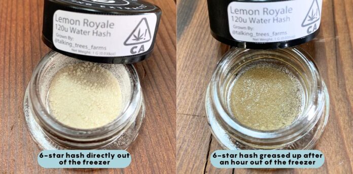 6 star hash rosin thca