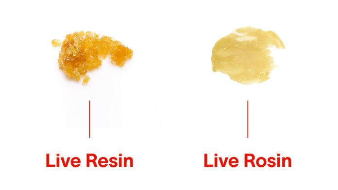 is live resin and live rosin the same