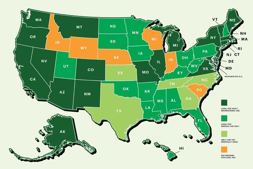 Understanding the Legality of ⁤THC-O ⁣in Your Area